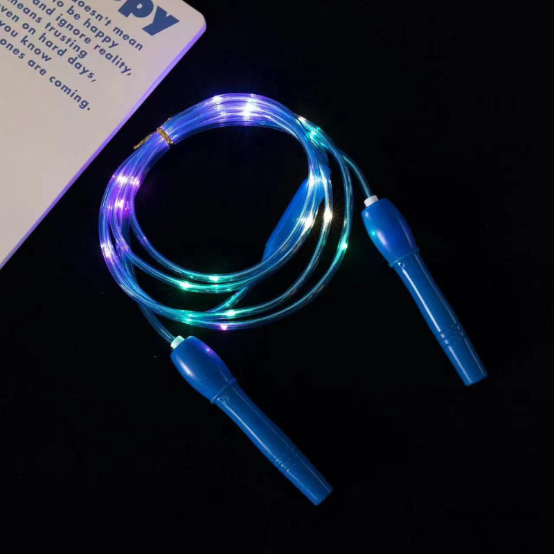 Jump rope със LED светлина и брояч на скокове – тренировка
