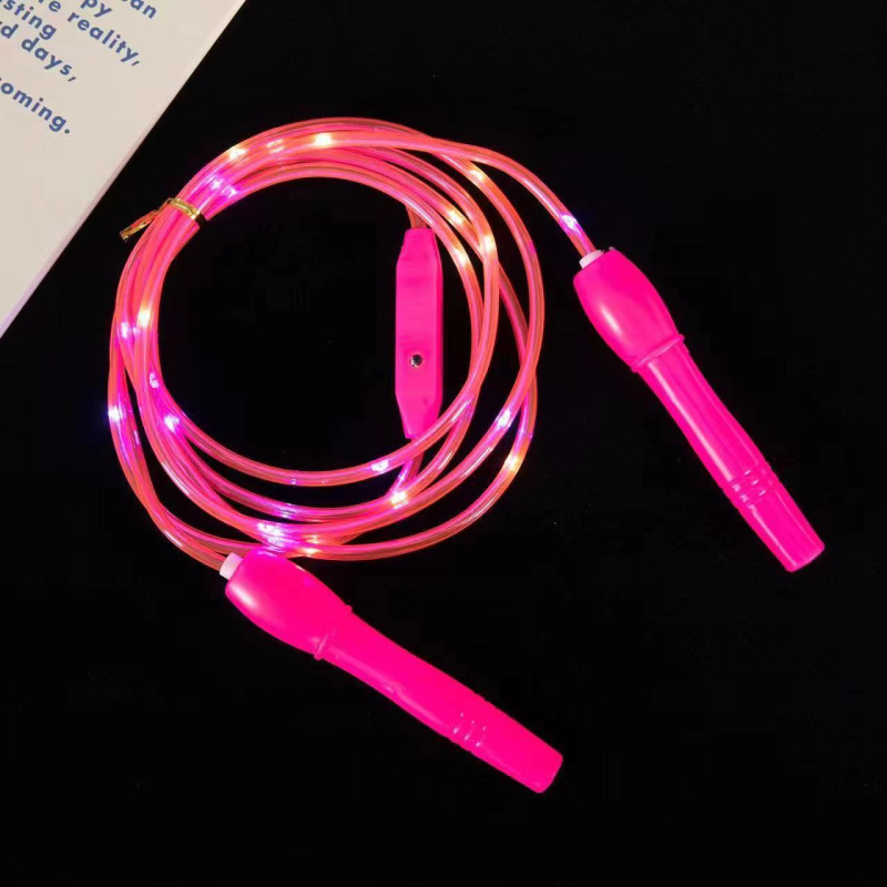 Jump rope със LED светлина и брояч на скокове – тренировка