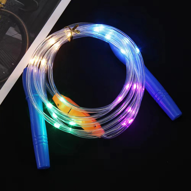 Jump rope със LED светлина и брояч на скокове – тренировка