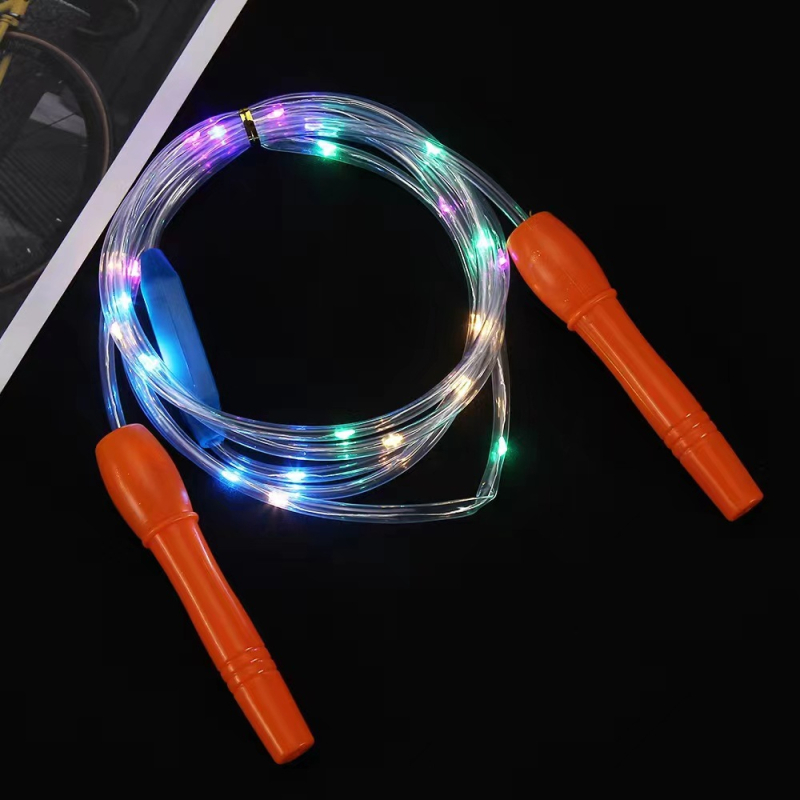 Jump rope със LED светлина и брояч на скокове – тренировка
