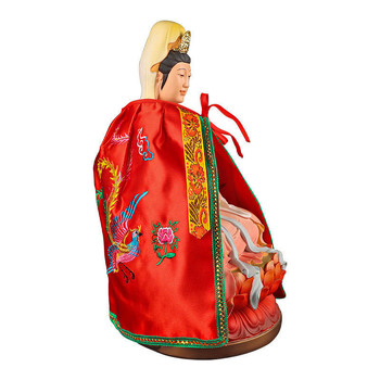 Statua Mazu i Guanyin, budistička odjeća i ogrtač, Gospođa Tri Noći, Bi Xian Yuanjun i Taishan baka