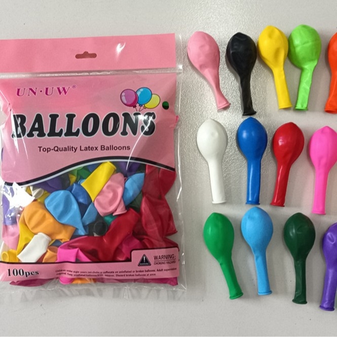 Haorun latexové balóny 10 palcov, matný povrch, hrúbka 1,5 g, viaceré farby, guľatý tvar pre dekoráciu párty
