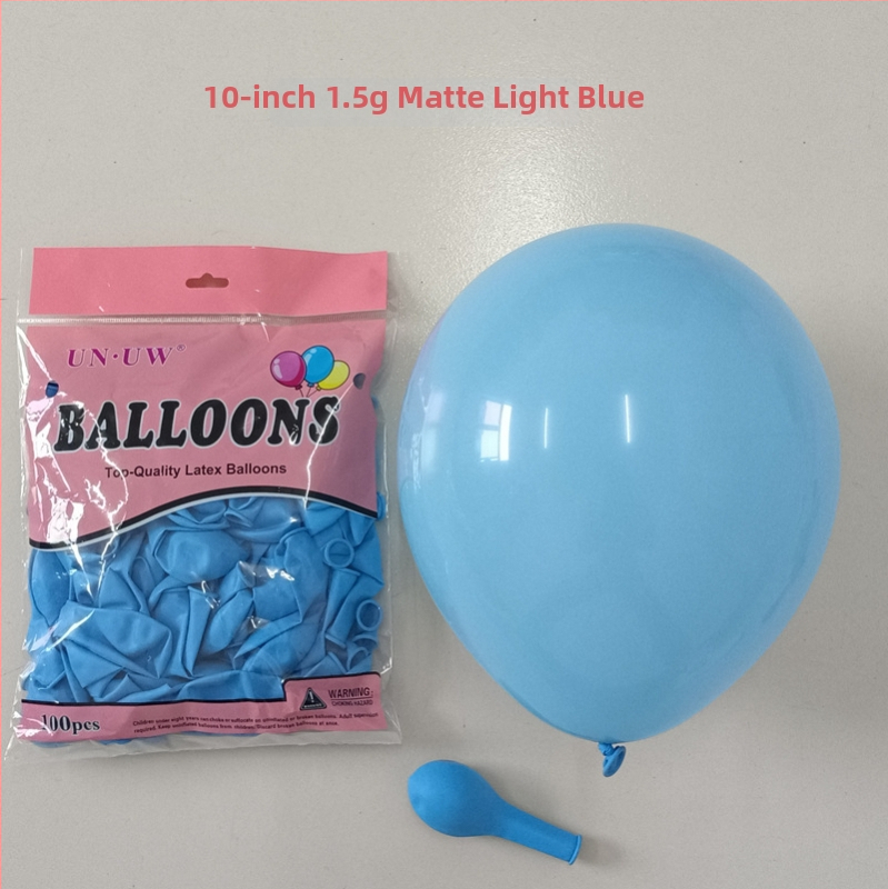 Haorun latexové balóny 10 palcov, matný povrch, hrúbka 1,5 g, viaceré farby, guľatý tvar pre dekoráciu párty