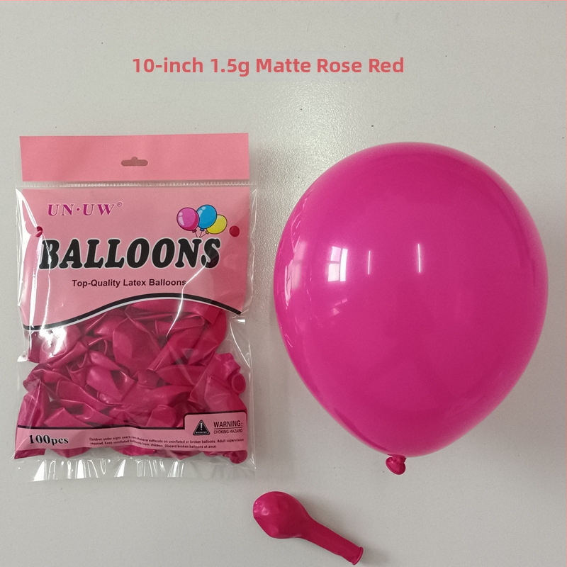 Haorun latexové balóny 10 palcov, matný povrch, hrúbka 1,5 g, viaceré farby, guľatý tvar pre dekoráciu párty