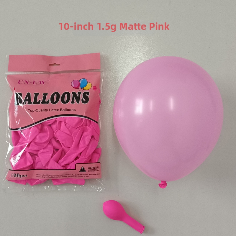 Haorun latexové balóny 10 palcov, matný povrch, hrúbka 1,5 g, viaceré farby, guľatý tvar pre dekoráciu párty
