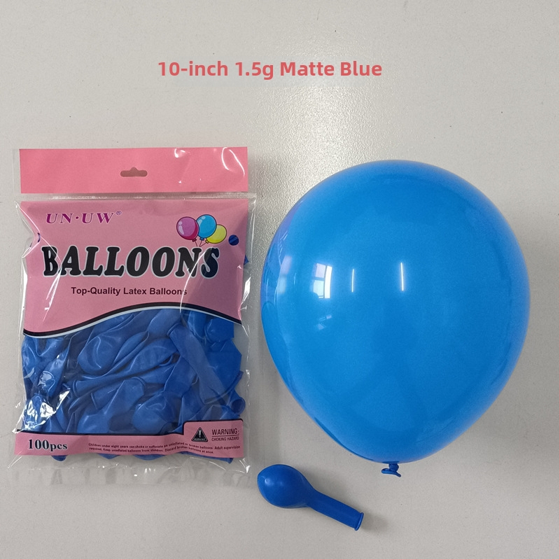Haorun latexové balóny 10 palcov, matný povrch, hrúbka 1,5 g, viaceré farby, guľatý tvar pre dekoráciu párty