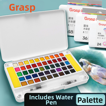Master 10401 Set čvrstih akvarel boja za djecu, DIY umjetnički materijali, perivo, 24 boje