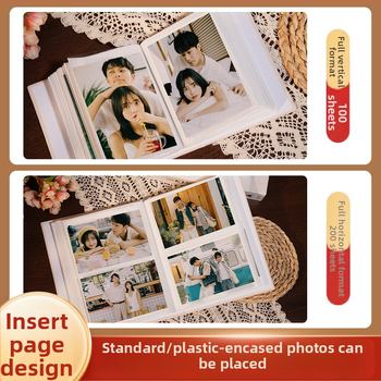 Pamätný fotoalbum s veľkou kapacitou pre Polaroid fotografie 3 palce, domáce uloženie fotografií, darček pre dieťa a Deň detí