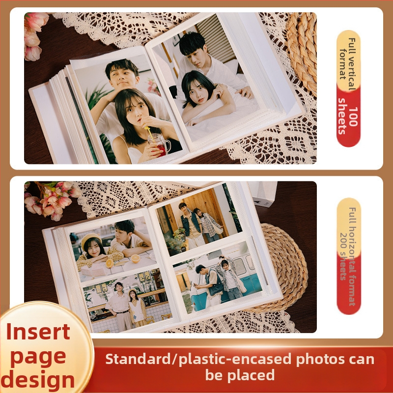 Pamätný fotoalbum s veľkou kapacitou pre Polaroid fotografie 3 palce, domáce uloženie fotografií, darček pre dieťa a Deň detí