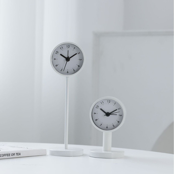 Desktopový mini mechanický budík s luxusným vzhľadom, dekoratívny pre študentov, hlasný budík
