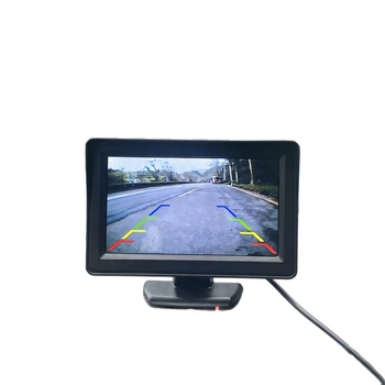 12V-24V HD οθόνη οπισθοπορείας 4,3 ιντσών για φορτηγά και αυτοκίνητα, με AV διεπαφή και καθολική οχήματος οθόνη