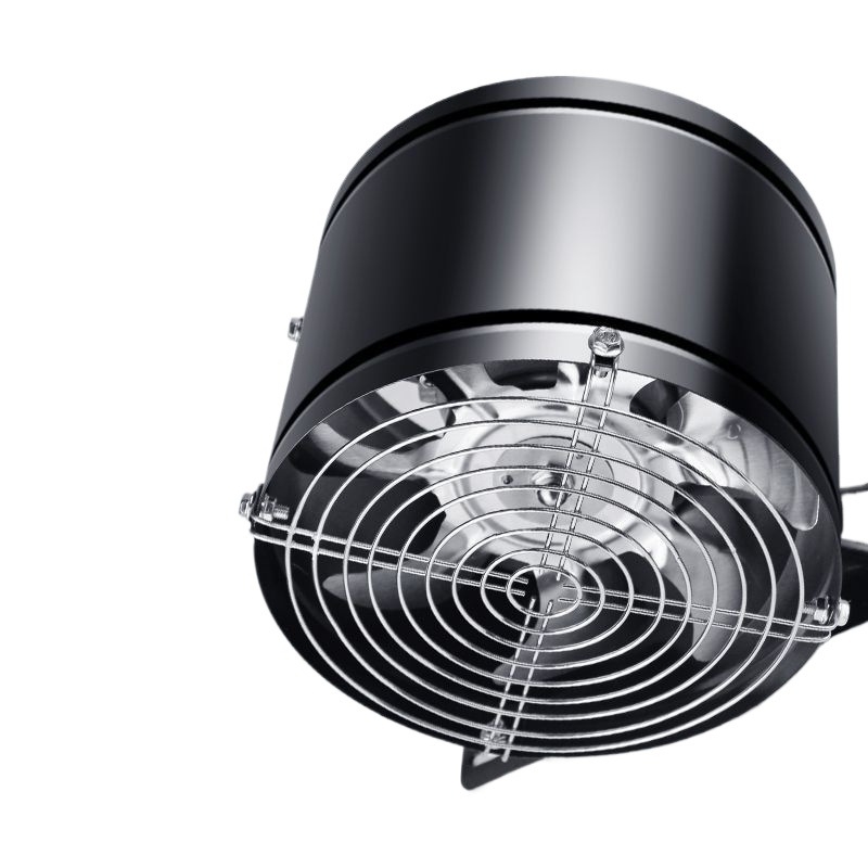 Odsávač s kruhovým potrubím pre kúpeľňu, výkonná ventilácia, kompaktný stropný ventilátor pre nájomné byty