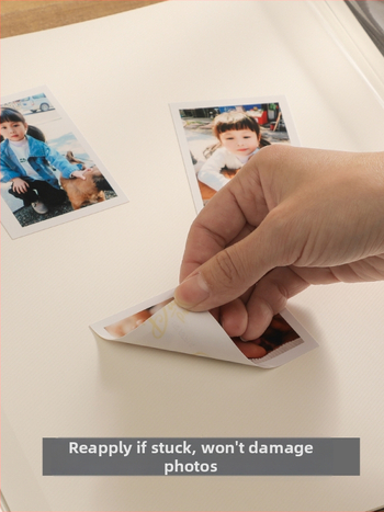 Samolepiaci laminovaný DIY photoalbum, dojčenské fotografie, rodinné spomienky, ukladanie fotografií, ručne vyrobený album pre pár
