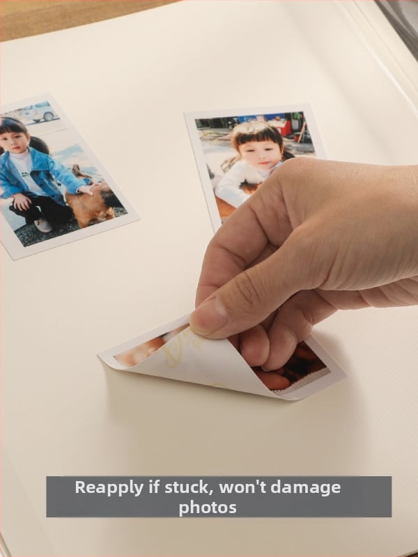 Samolepiaci laminovaný DIY photoalbum, dojčenské fotografie, rodinné spomienky, ukladanie fotografií, ručne vyrobený album pre pár