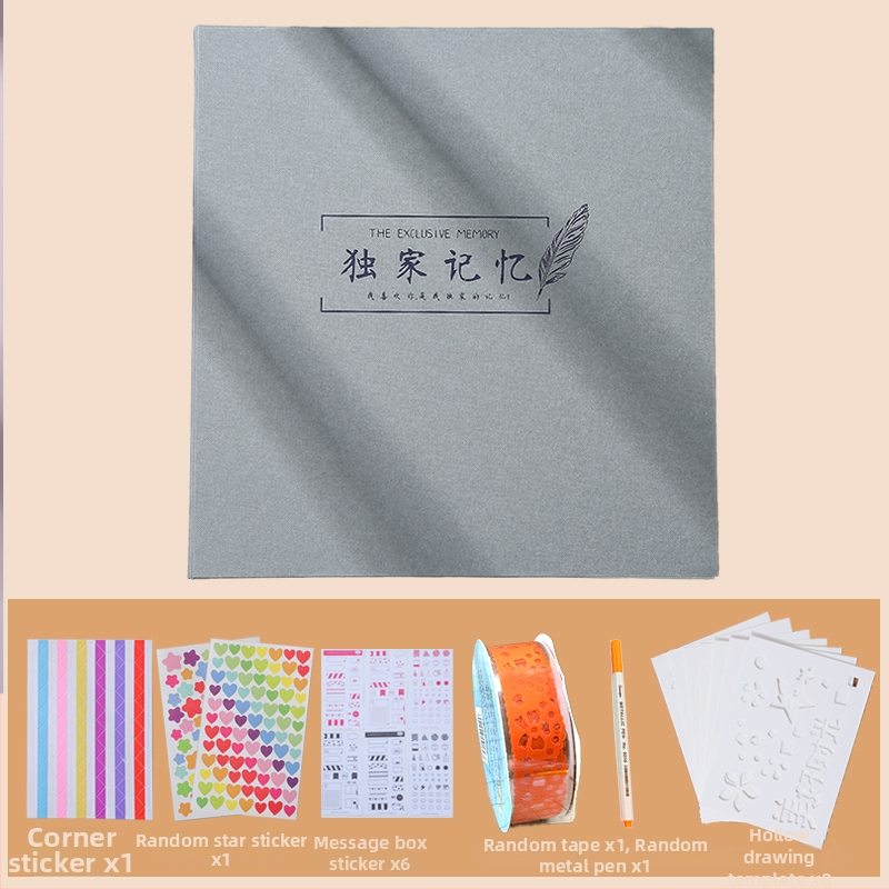 Samolepiaci laminovaný DIY photoalbum, dojčenské fotografie, rodinné spomienky, ukladanie fotografií, ručne vyrobený album pre pár