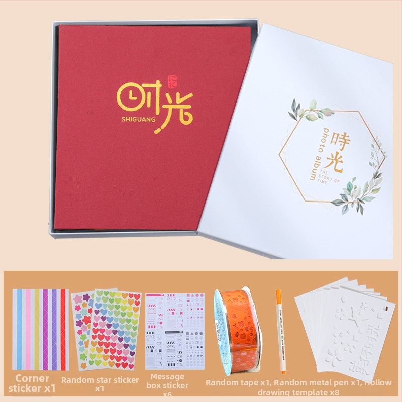 Samolepiaci laminovaný DIY photoalbum, dojčenské fotografie, rodinné spomienky, ukladanie fotografií, ručne vyrobený album pre pár