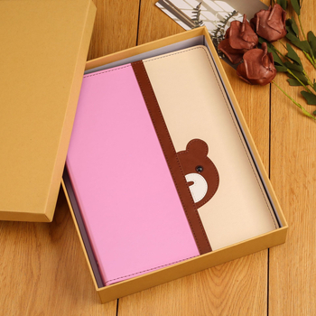 Kožený fotoalbum s vymeniteľnými stranami, DIY zapisovateľný insert album pre rast detí – ručne vyrobená pamätná kniha