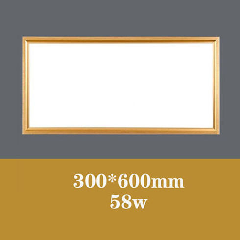 Integrované LED osvetlenie stropu, zabudované, 30×30 cm plochý panel pre kuchyňu a kúpeľňu, hliníková stropná doska