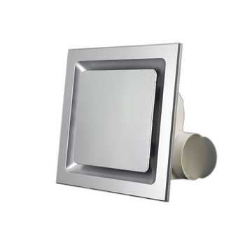 Inštalačný stropný výfukový ventilátor pre kúpeľňu a kuchyňu, PVC panel, tichý chod
