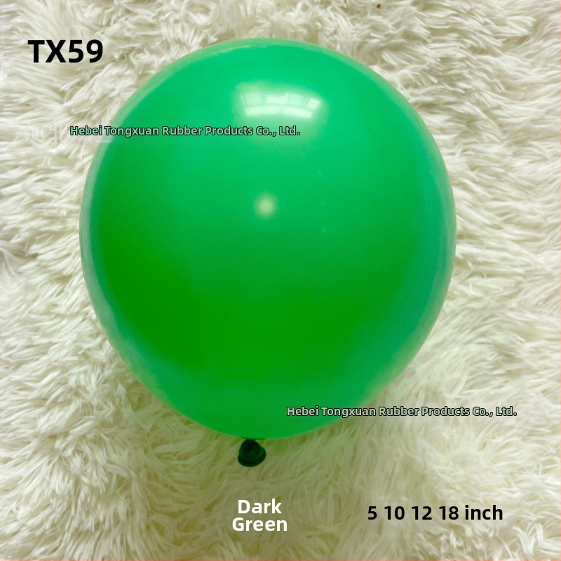 Tong Xuan latexové balóniky, 12 palcov, matný povrch, štandardná veľkosť, na svadby a párty, s logom tlač, viacfarebná zmes