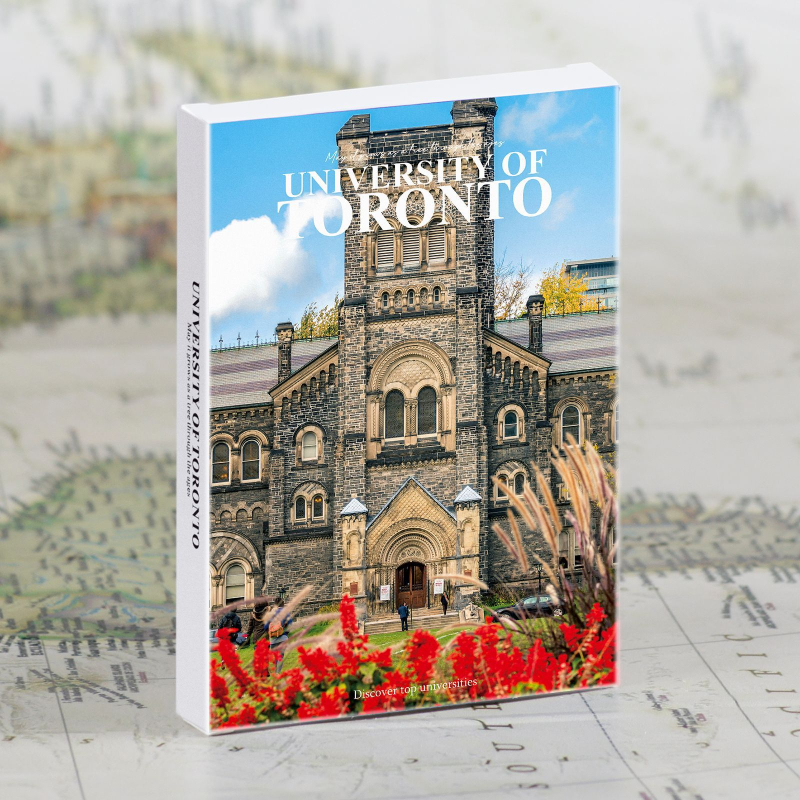 Pohľadnice svetovo preslávených univerzít, gratulačné karty, nástenne nálepky a samolepky