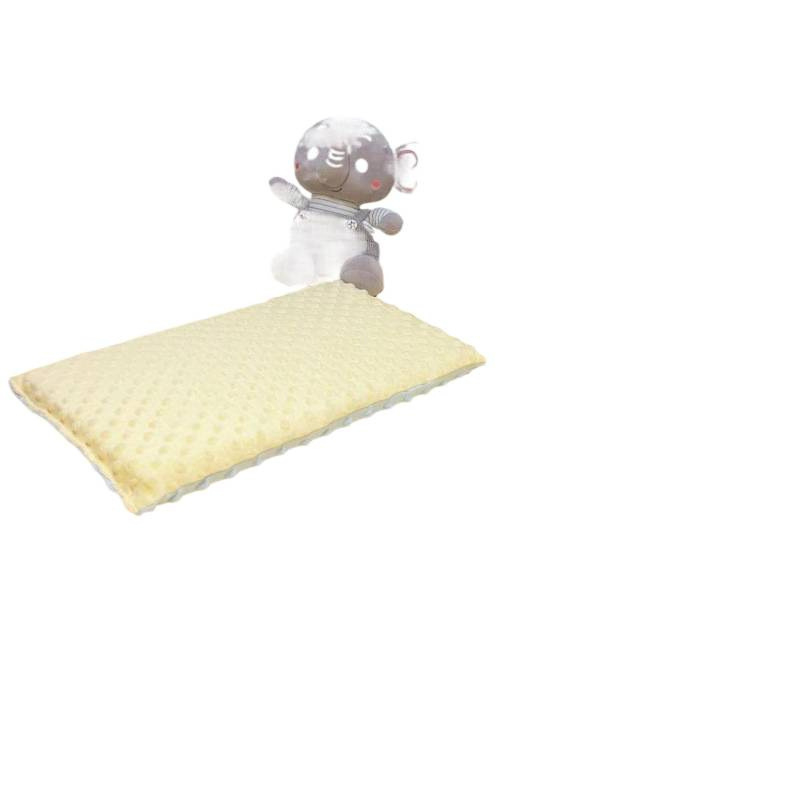 Set de cearșafuri pentru pătuț de bebeluș, din bumbac 100% twill, cu husă velur