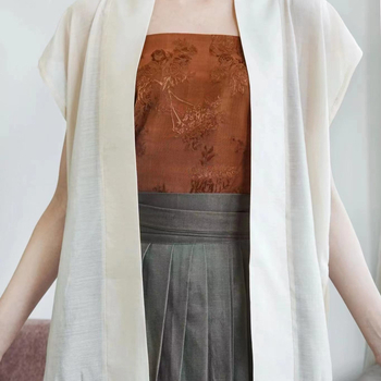 Hanfu prsluk od Tencel pamuka u stilu dinastije Song, svakodnevno nošenje, koži prijateljski, bijela i razne boje