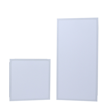 LED plochý panel osvetlenie 600×600 mm a 300×600 mm, úzky rám, hliníkové panelové svetlo, anti-glare, vysoký jas, ploché stropné svietidlo