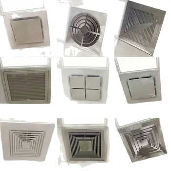 Integrovaný stropný ventilačný ventilátor 300x300 pre kúpeľňu a kuchyňu, výkonný a tichý 30x30