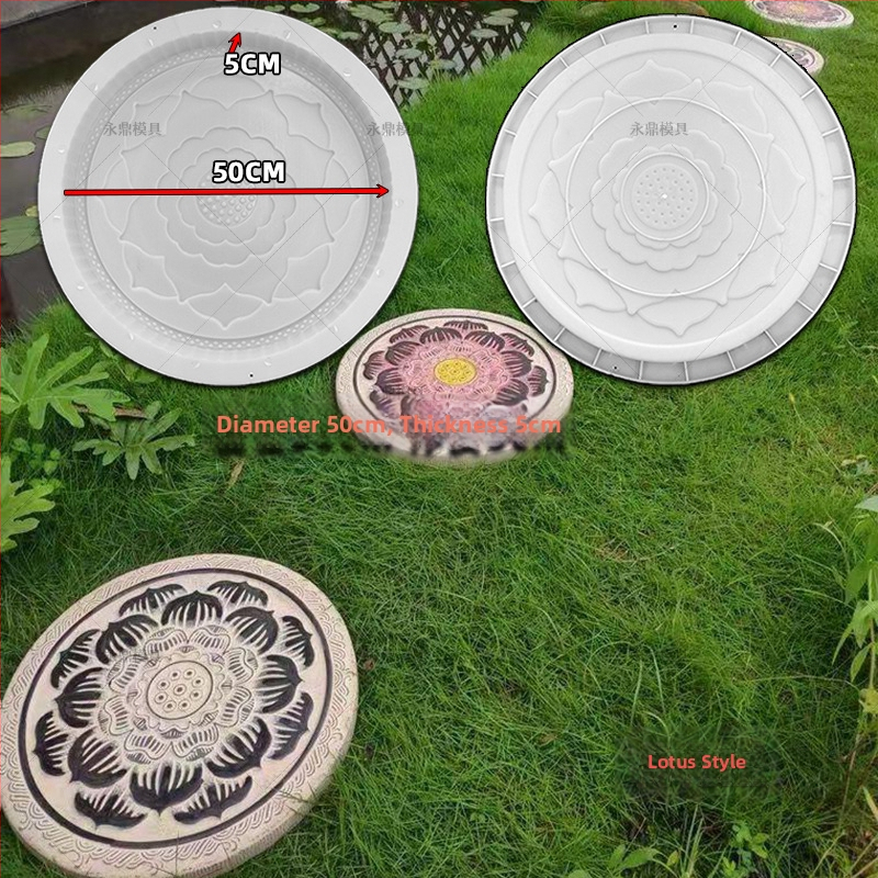 Kameňová forma na okraje záhrad a dlažobné kocky