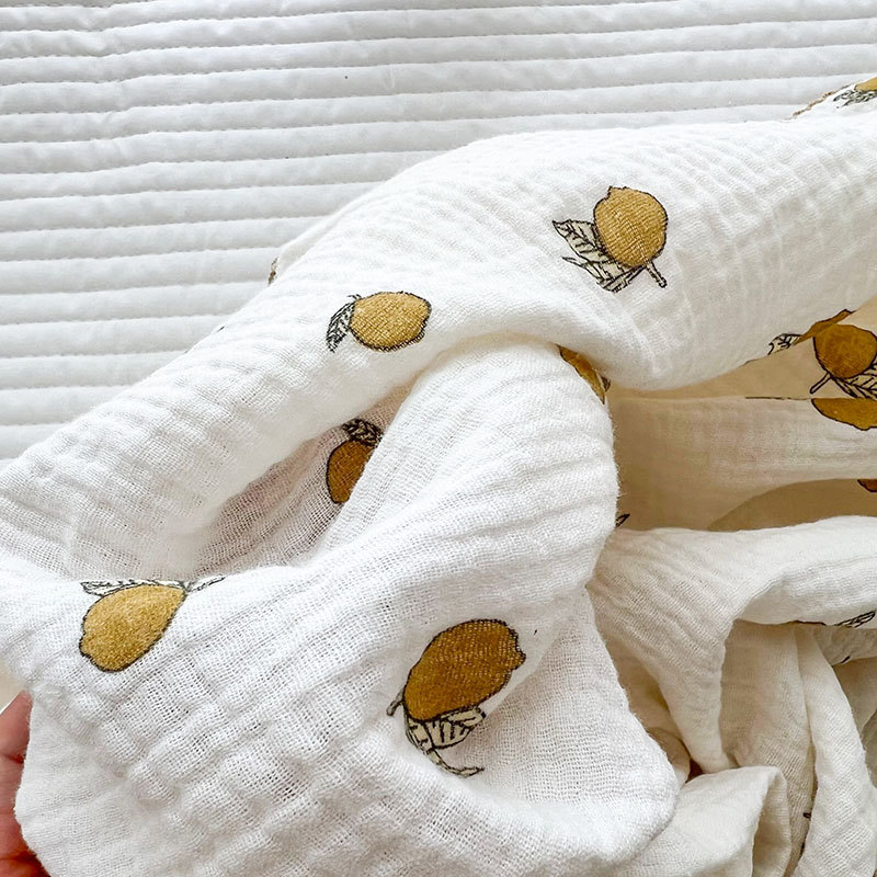 Baba géz takaró, kétszintes nyári változat, nyomtatott mintával, újszülötteknek