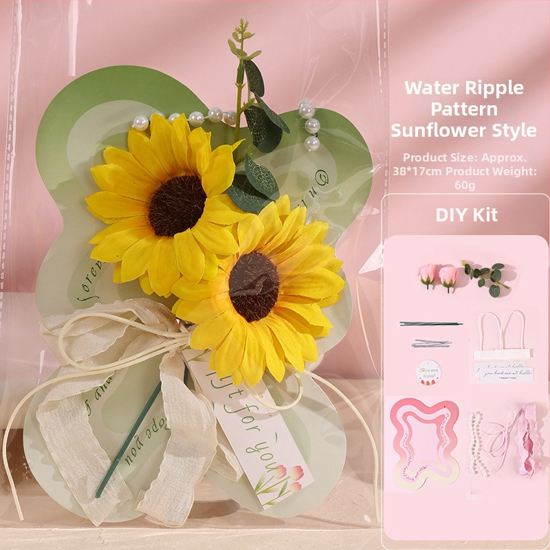 Karte k Dňu matiek so večnými kvetmi a DIY súprava na tulipány