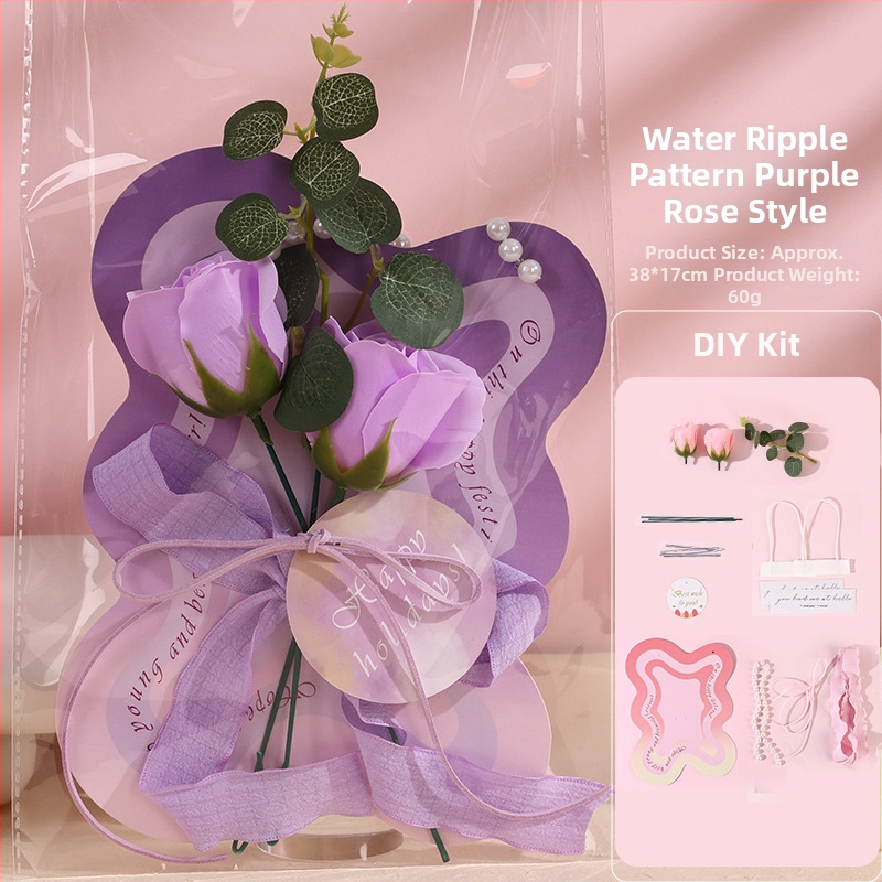 Karte k Dňu matiek so večnými kvetmi a DIY súprava na tulipány