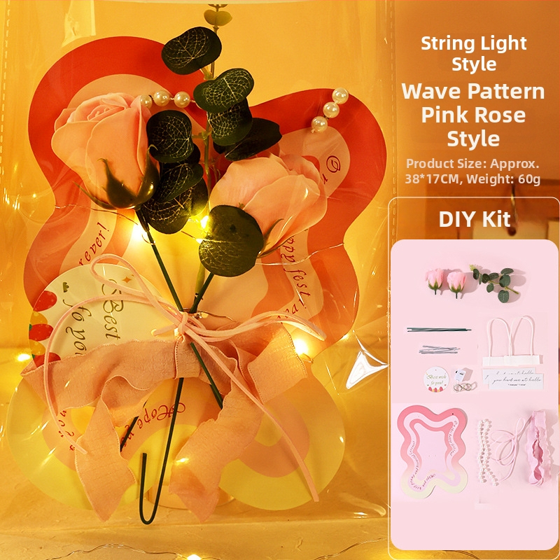 Karte k Dňu matiek so večnými kvetmi a DIY súprava na tulipány