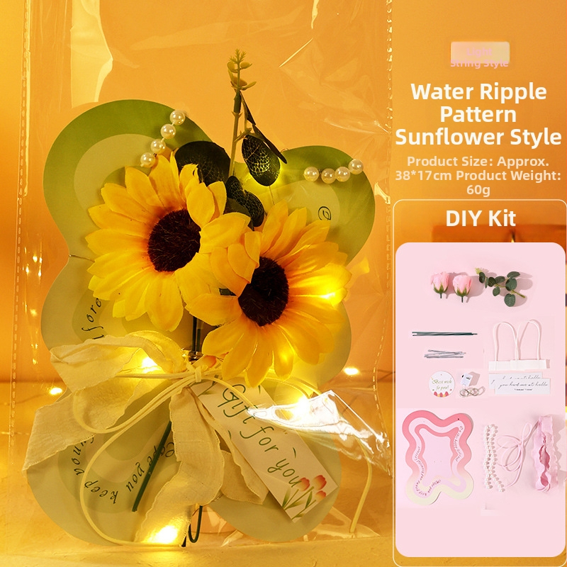 Karte k Dňu matiek so večnými kvetmi a DIY súprava na tulipány