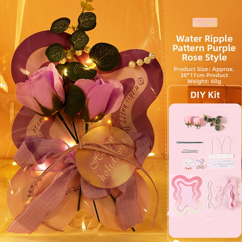 Karte k Dňu matiek so večnými kvetmi a DIY súprava na tulipány
