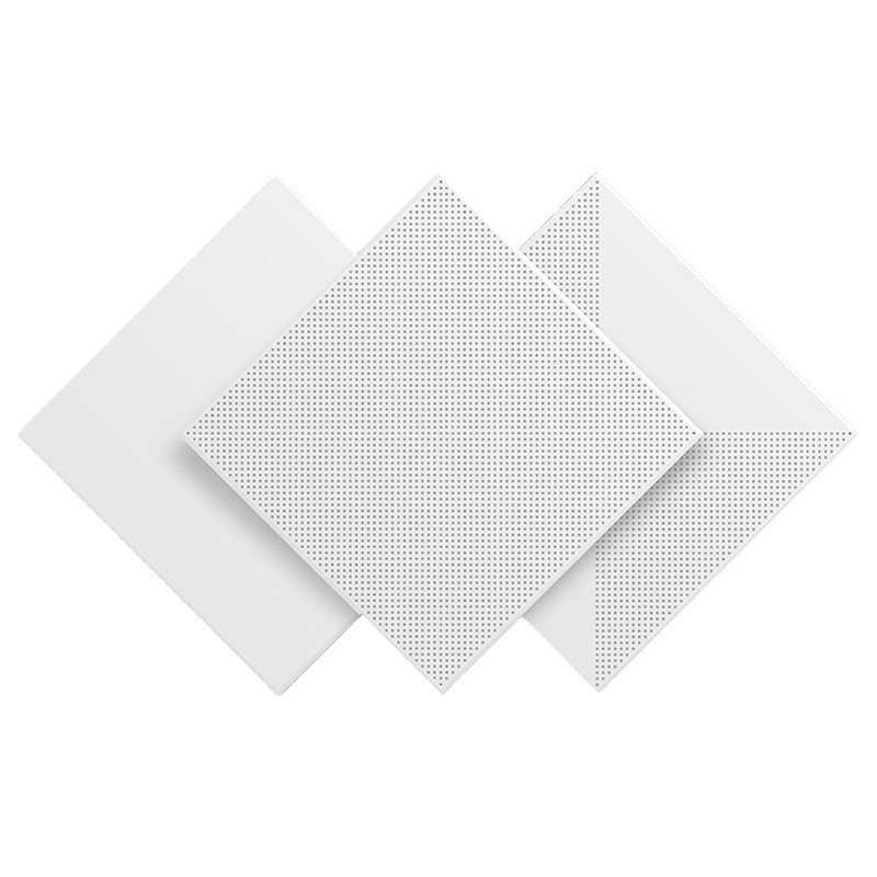 Hliníkové stropné panely 600x600, pre integrovaný strop, antibakteriálne, odolné voči vlhkosti, pre nemocnice, kancelárske Budovy a hotely
