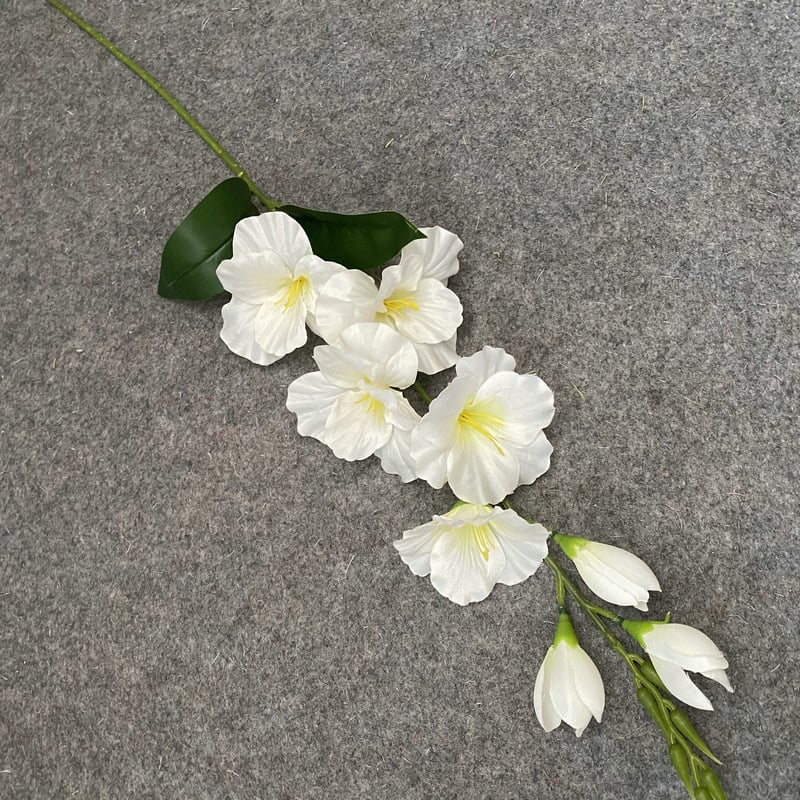 Clivia No. 3 – aranžmán v čínskom štýle pre konferenčné a hotelové priestory, domáca dekorácia, umelá kvetina Clivia