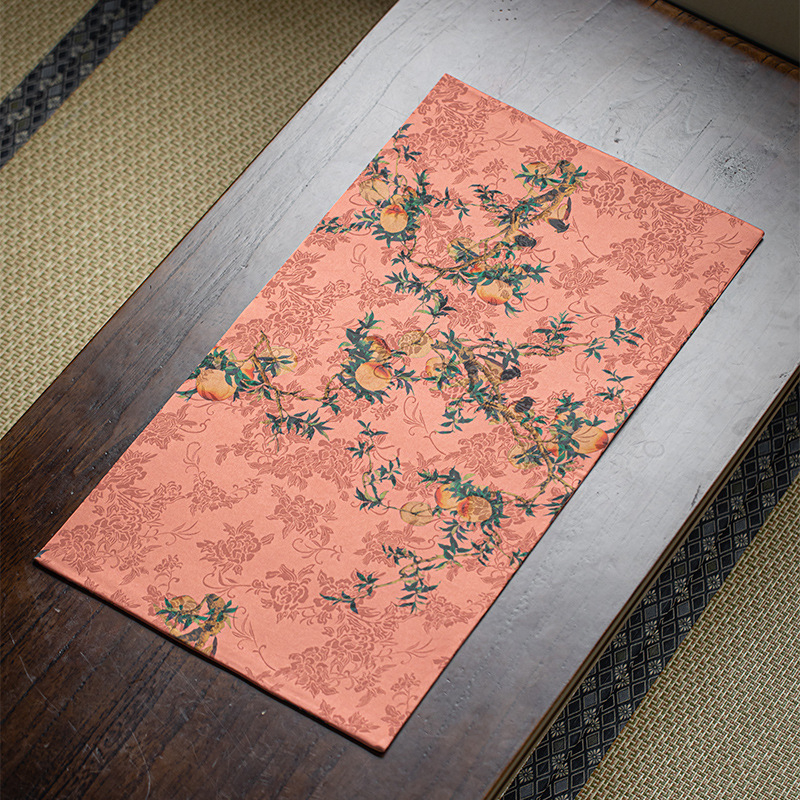 Jupei Magnesium Xiangyun Yarn table runner na čaj – obojstranný nepremokavý, retro Zen izolácia