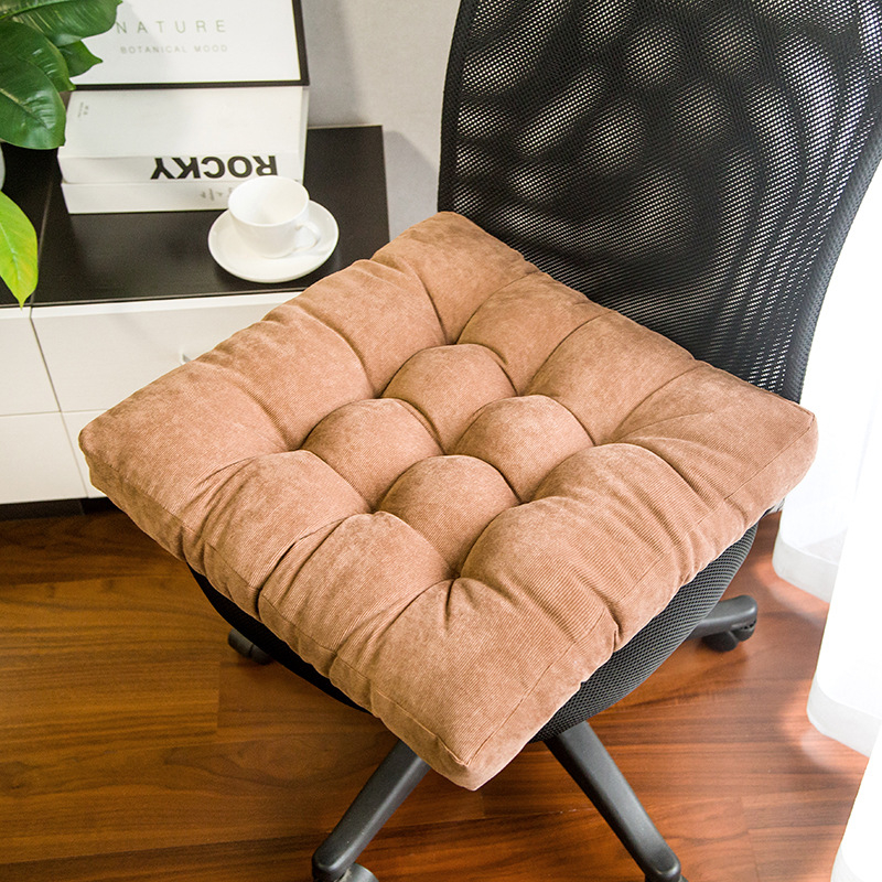 Corduroy tatami sedák – plyšový, hrubý, 3D dizajn, vhodný pre okno, balkón a jogu