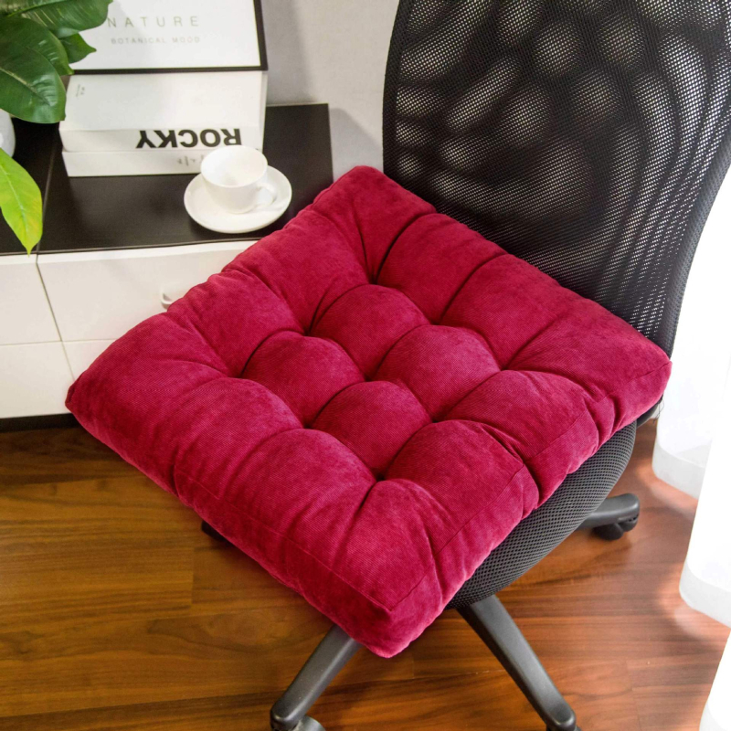 Corduroy tatami sedák – plyšový, hrubý, 3D dizajn, vhodný pre okno, balkón a jogu