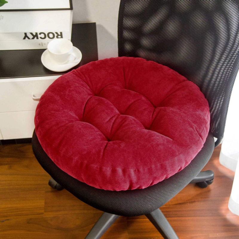 Corduroy tatami sedák – plyšový, hrubý, 3D dizajn, vhodný pre okno, balkón a jogu