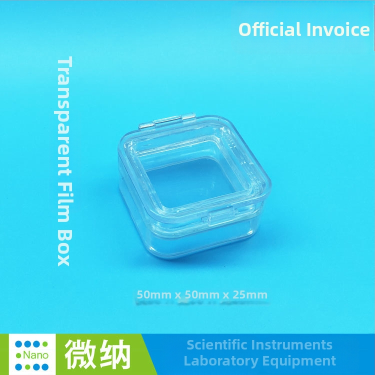 Samo-prilepovacia plastová škatulka na uchovávanie čipov a komponentov, odolná nárazom a prachu, elastická priehľadná membránová krabička