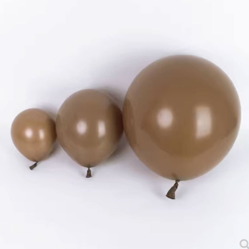 10-palcové matné kruhové latexové balóny na svadby, párty a narodeniny