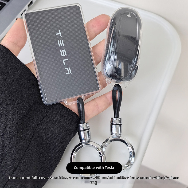 Kryt za ključ Tesla za Model 3, Model Y, Model X i Model S – TPU, minimalistički dizajn