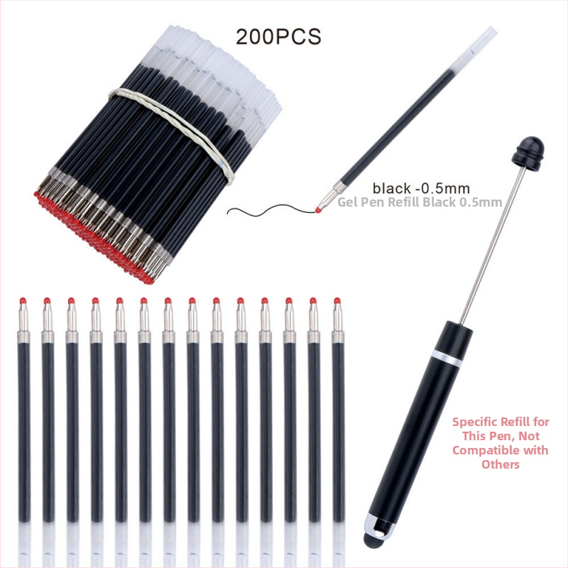 Náhradná jadrová náplň pre pero s korálkami – 1,0 mm náplne pre guľôčkové pero/gel/touchscreen