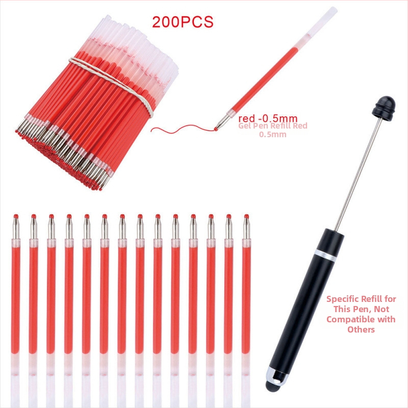 Náhradná jadrová náplň pre pero s korálkami – 1,0 mm náplne pre guľôčkové pero/gel/touchscreen