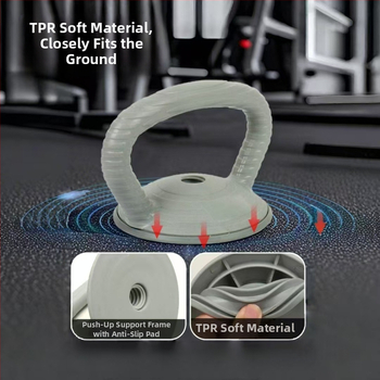 Nastaviteľná viacúčelová rukoväť na silový tréning pre činky, tyče a kettlebell – podpora pri zdvíhaní bokov a klikoch