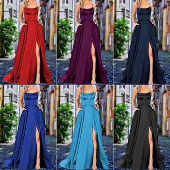 Hosszú koszorúslány ruha, karcsúsító off-shoulder fazon, esküvői eseményre