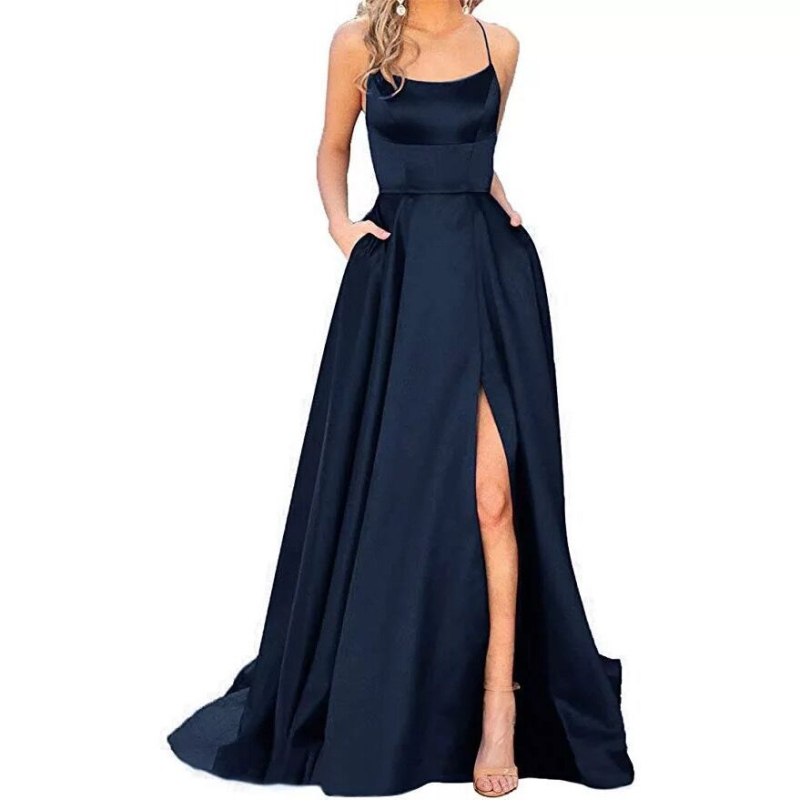 Hosszú koszorúslány ruha, karcsúsító off-shoulder fazon, esküvői eseményre